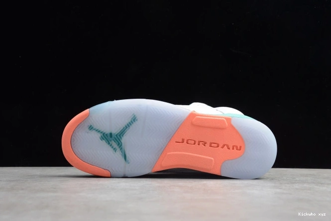 440892-100 GS Jordan Light Aqua Air 5 0714